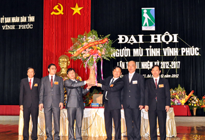 Đại hội Hội Người mù huyện Vĩnh Linh lần thứ 4, nhiệm kỳ 2012-2017 