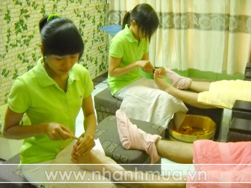 HƯỚNG DẪN MASSAGE CHÂN VÀ BÀN CHÂN